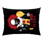 Подушка 47x35 см с цветной обратной стороной Clown It by Stephen King