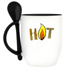 Кружка с ложкой