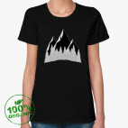 Женская футболка органик