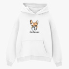 Толстовка худи оверсайз