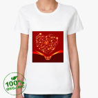 Женская футболка органик