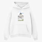 Толстовка худи оверсайз