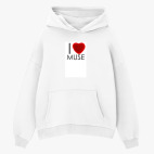 Толстовка худи оверсайз