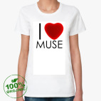 Женская футболка органик