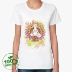 Женская футболка органик