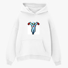 Толстовка худи оверсайз