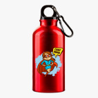 Металлическая бутылка 400 мл UV-DTF