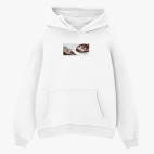 Толстовка худи оверсайз