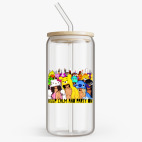 Банка с бамбуковой крышкой