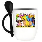 Кружка с ложкой