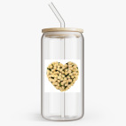 Банка с бамбуковой крышкой