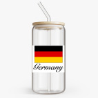 Банка с бамбуковой крышкой