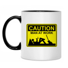 Кружка двухцветная