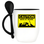 Кружка с ложкой