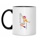 Кружка двухцветная