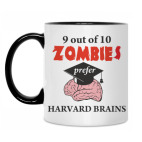 Кружка двухцветная