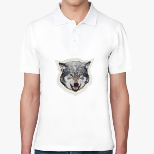 Рубашка поло Волк