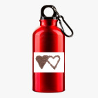 Металлическая бутылка 400 мл UV-DTF