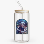 Банка с бамбуковой крышкой