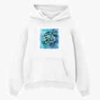 Толстовка худи оверсайз