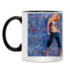 Кружка двухцветная