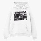 Толстовка худи оверсайз