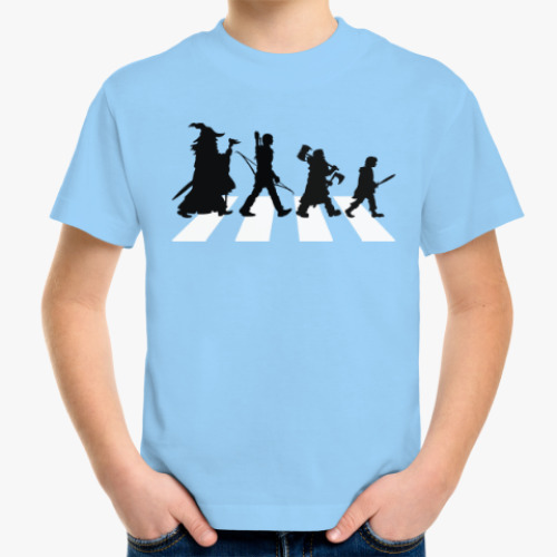 Детская футболка Властелин Колец - Abbey Road