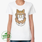 Женская футболка органик