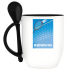 Кружка с ложкой