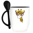 Кружка с ложкой