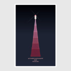Постер 40 х 60 см  Шуховская башня