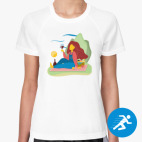 Женская спортивная футболка