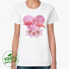 Женская футболка органик