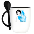 Кружка с ложкой