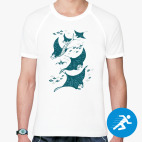 Мужская спортивная футболка