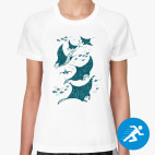 Женская спортивная футболка