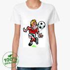 Женская футболка органик