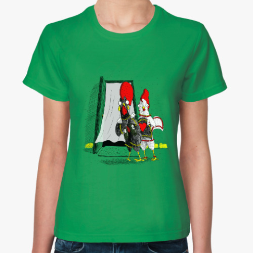 Женская футболка Португальский петух Барселуш