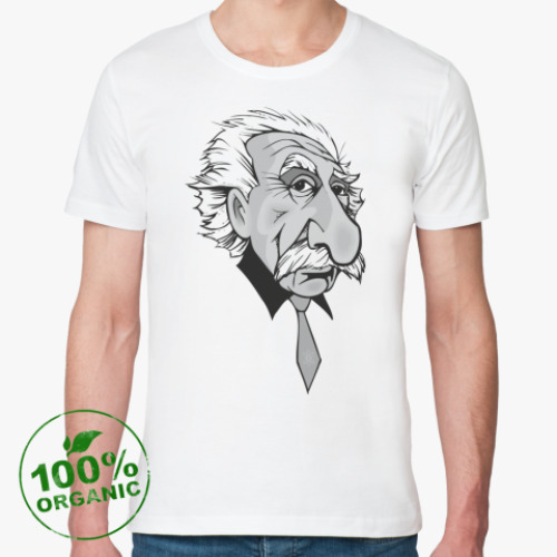 Футболка из органик-хлопка Эйнштейн