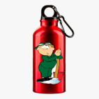 Металлическая бутылка 400 мл UV-DTF