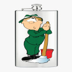 Фляжка стальная