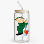 Банка с бамбуковой крышкой