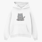 Толстовка худи оверсайз