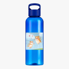 Прозрачная спортивная бутылка