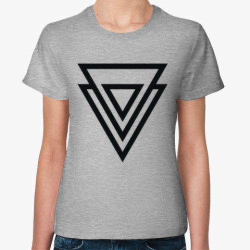 Женская футболка Double Triangle