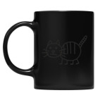 Кружка цветная UV-DTF