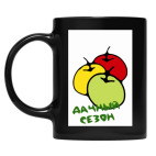 Кружка цветная UV-DTF