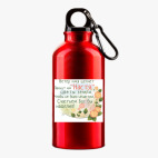 Металлическая бутылка 400 мл UV-DTF