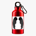 Металлическая бутылка 400 мл UV-DTF