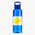 Прозрачная спортивная бутылка